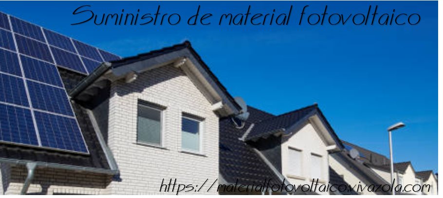 Distribuidor material fotovoltaico